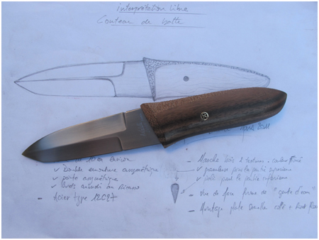 Couteau de botte (étude)